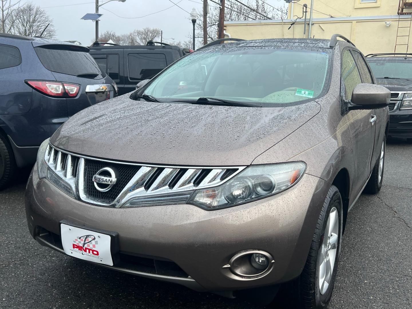 2010 Beige /Tan Leather Nissan Murano LE AWD (JN8AZ1MW1AW) with an 3.5L V6 DOHC 24V engine, CVT transmission, located at 1018 Brunswick Ave, Trenton, NJ, 08638, (609) 989-0900, 40.240086, -74.748085 - Photo#0